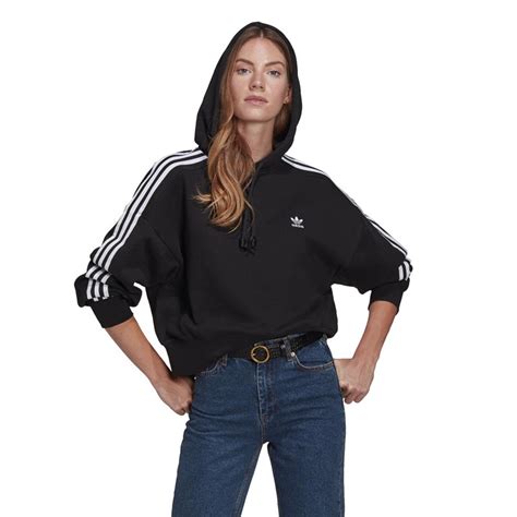 sweatshirt schwarz weiß adidas|adidas originals sweatshirts women's.